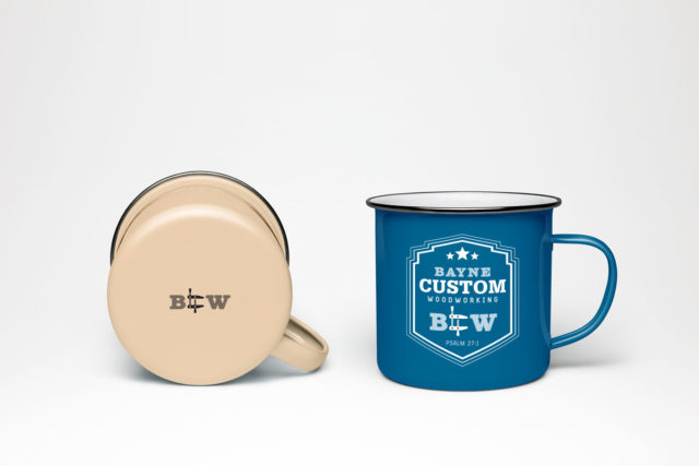 Bayne Custom Woodworking Promotional Mug