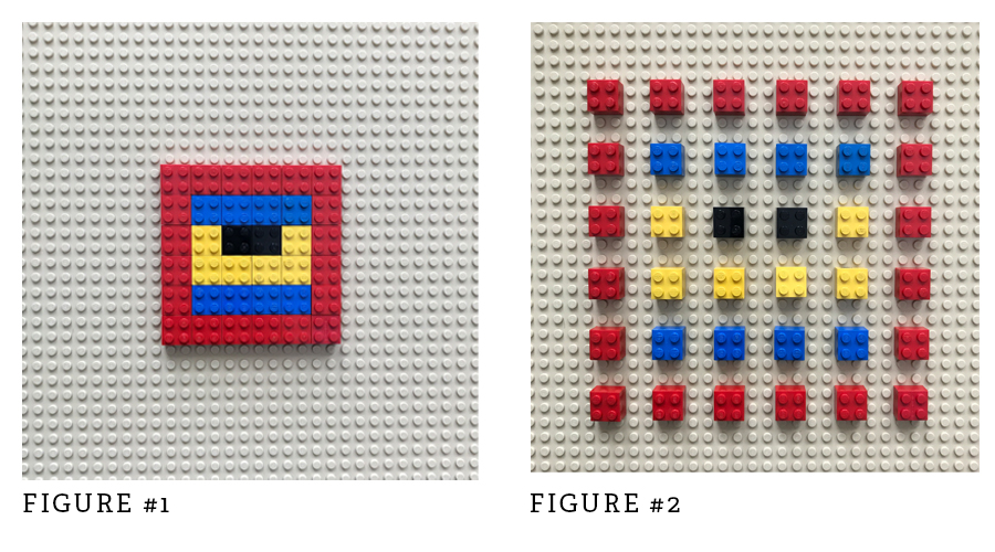 Legos explain what a raster image is