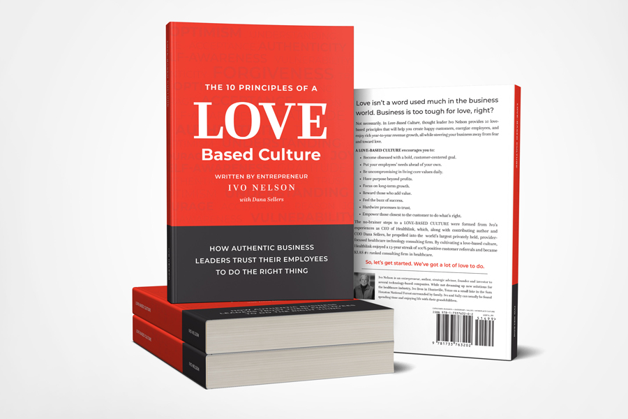 Paperback Mockup of Business Book - Love-Based Culture