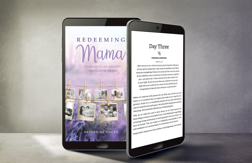 ebook design of Redeeming Mama