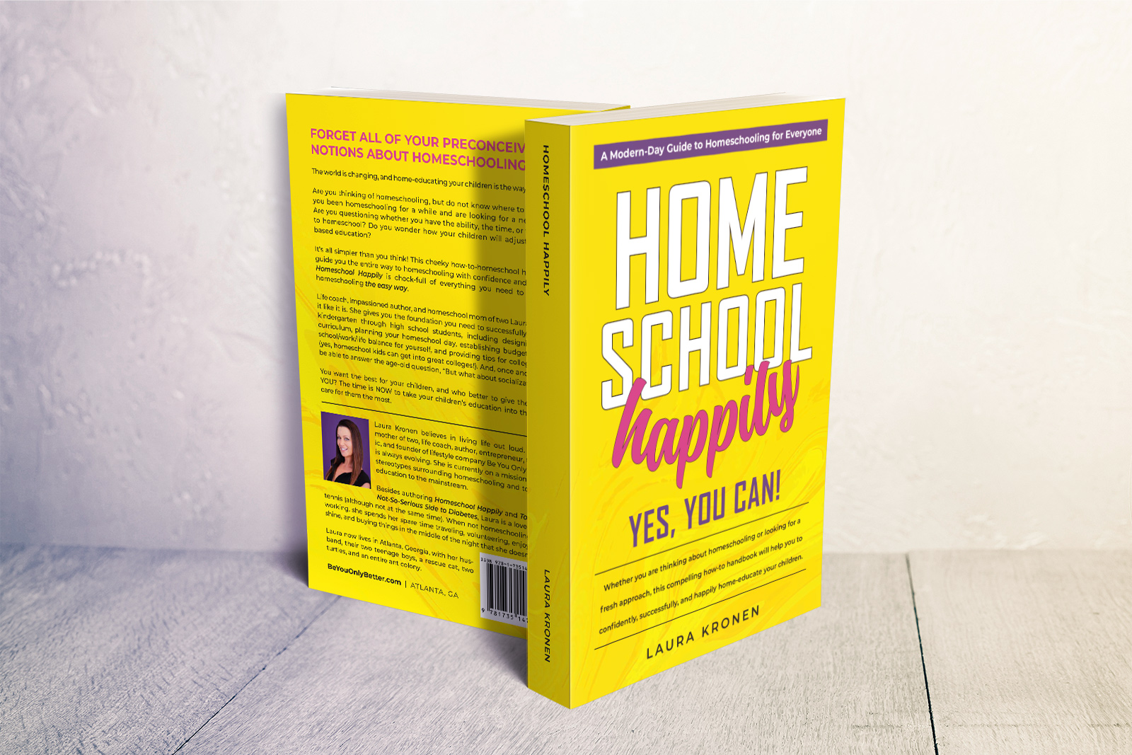 Home School Happily Front and Back Covers
