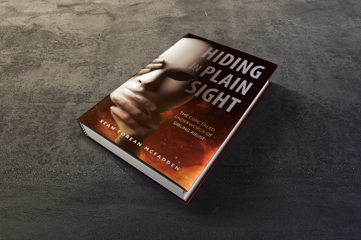 Hiding in Plain Sight front cover design