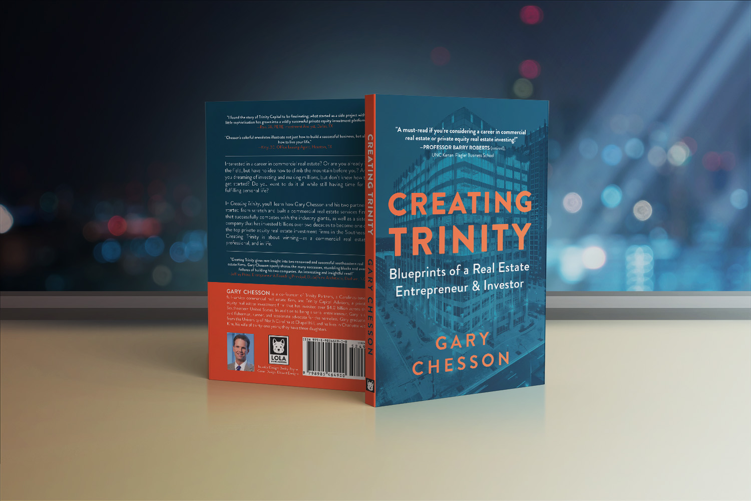 creating trinity front and back cover
