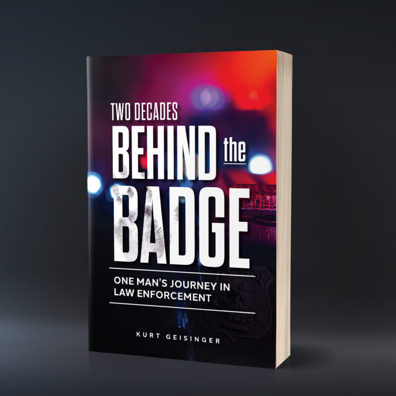 two decades behind the badge cover design