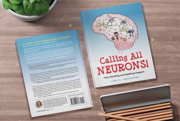 Front and back covers of "Calling All Neurons!"