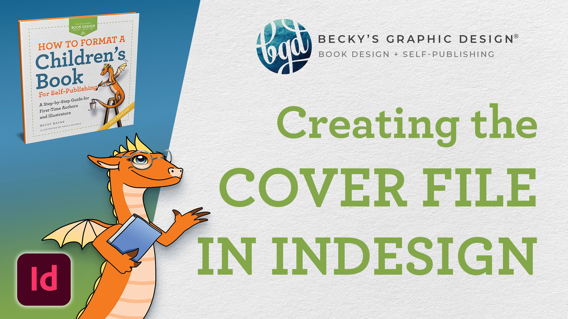 Creating the cover file spread for your book