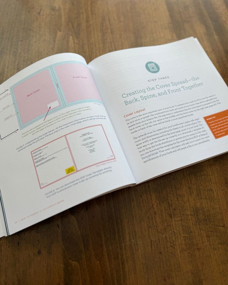 Interior page of How to Format a Children's Book for Self-Publishing