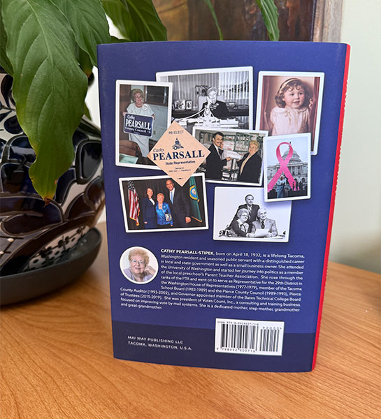 Back cover of book
