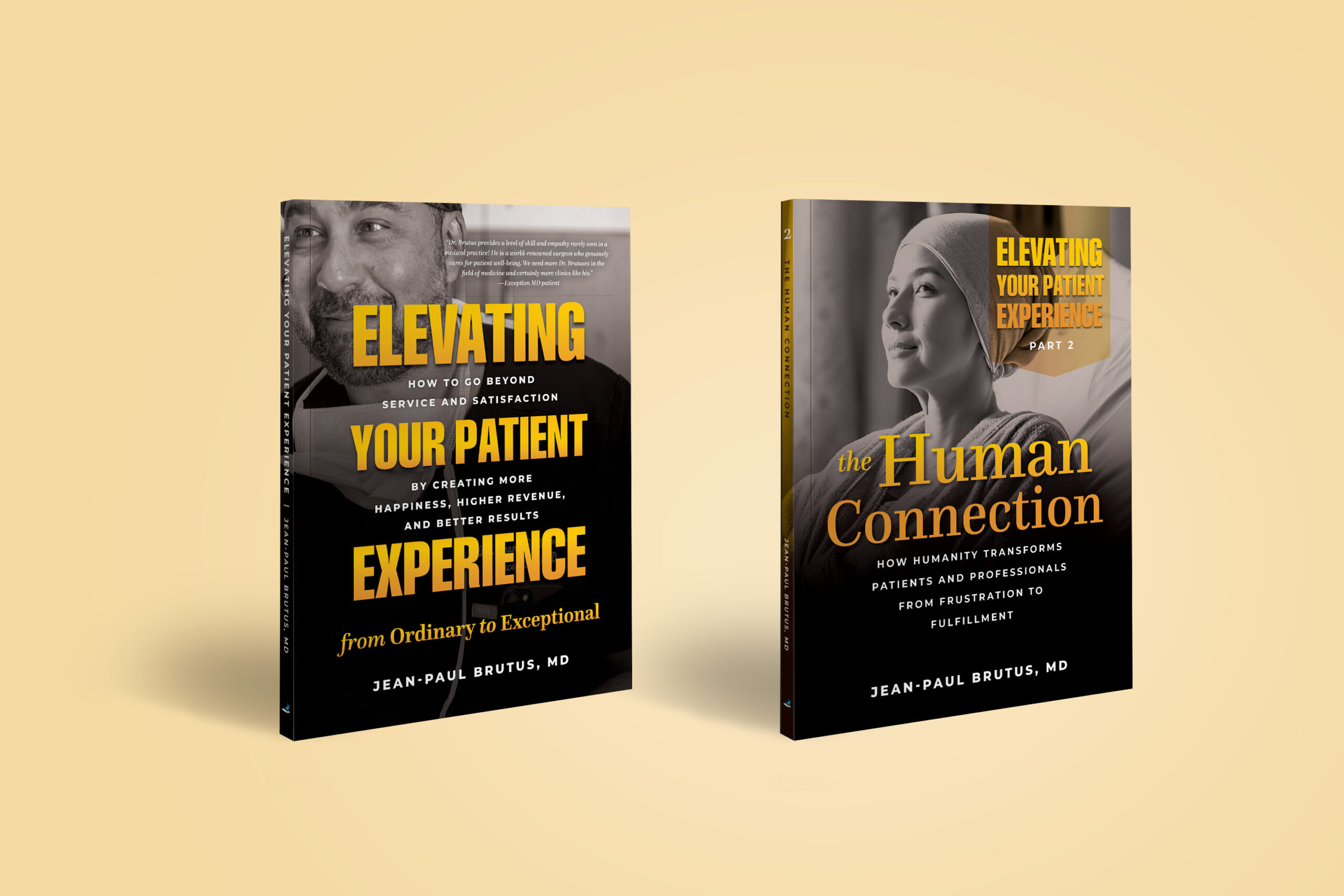 Both books by Dr. Jean-Paul Brutus