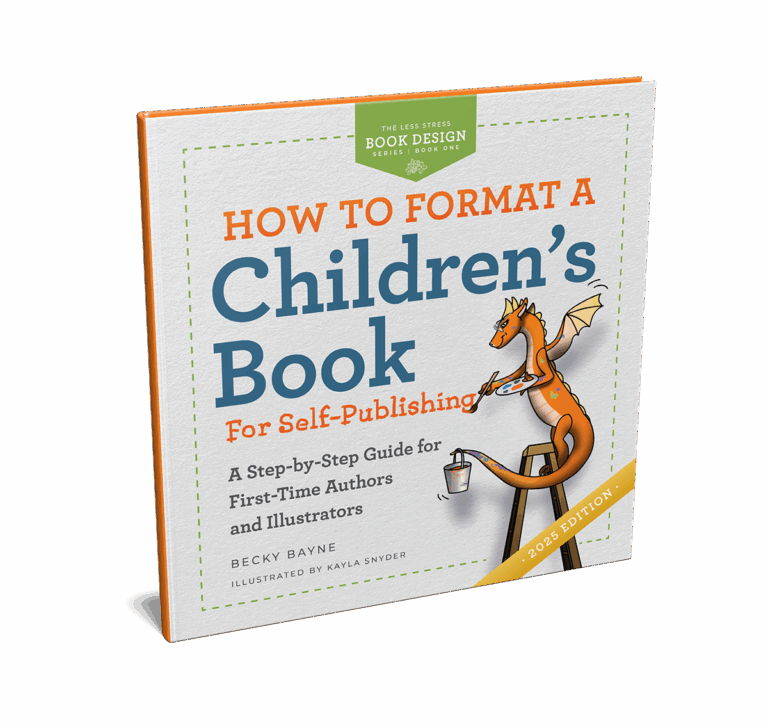 Front Cover of How to Format a Children's Book for Self-Publishing.
