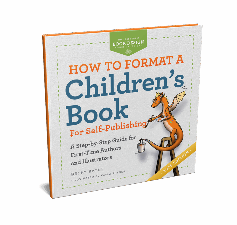 Front Cover of How to Format a Children's Book for Self-Publishing.