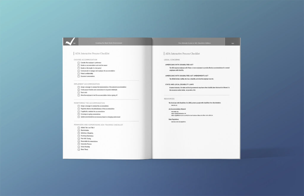 Mockup of the interior of a book spread by Karen Cronin and Becky Bayne