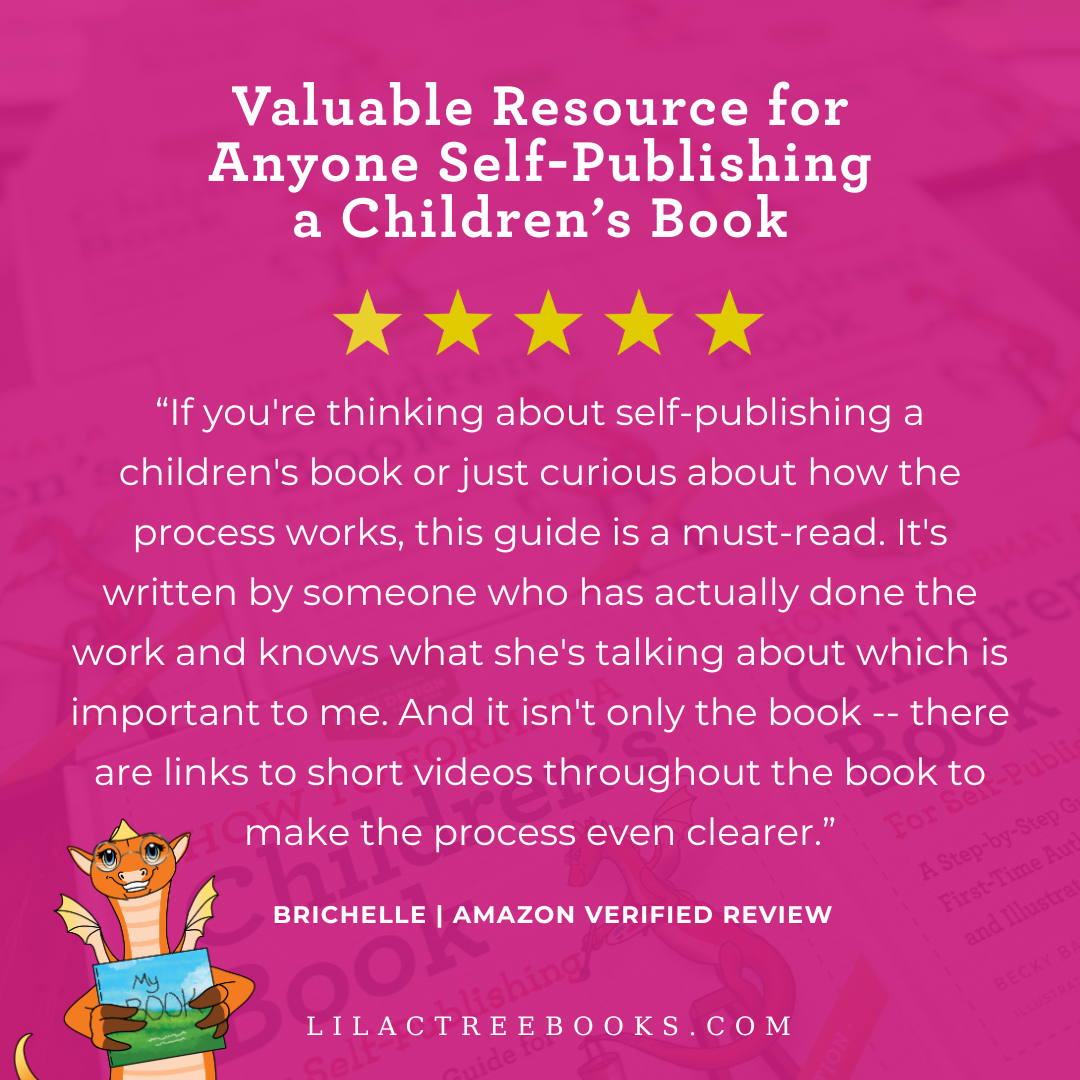 Valuable Resource for Anyone self-publishing a children's book