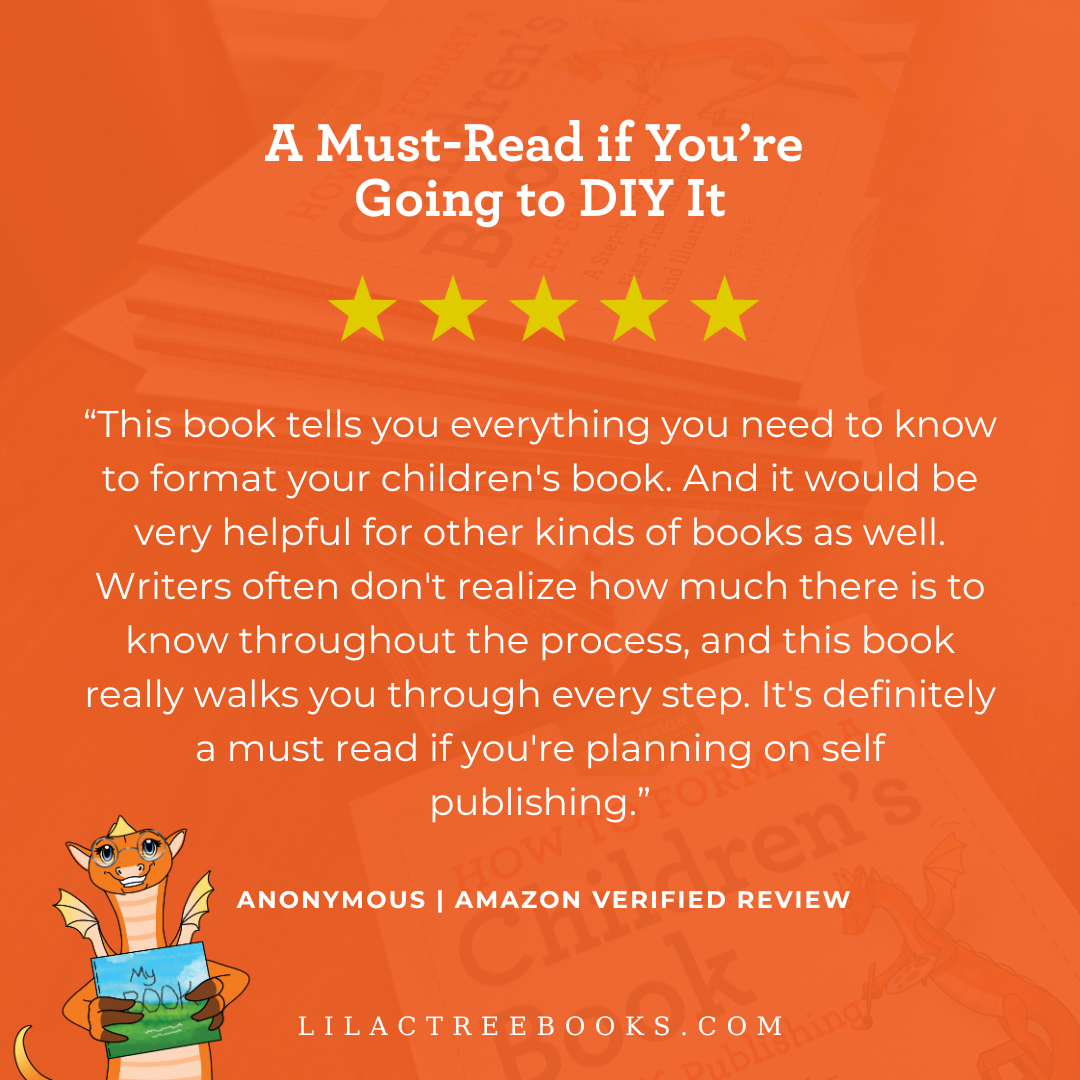 A Must Read if you're going to DIY your children's book