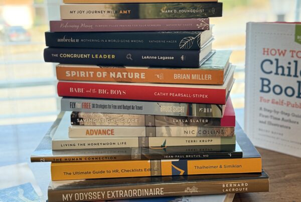 stack of books