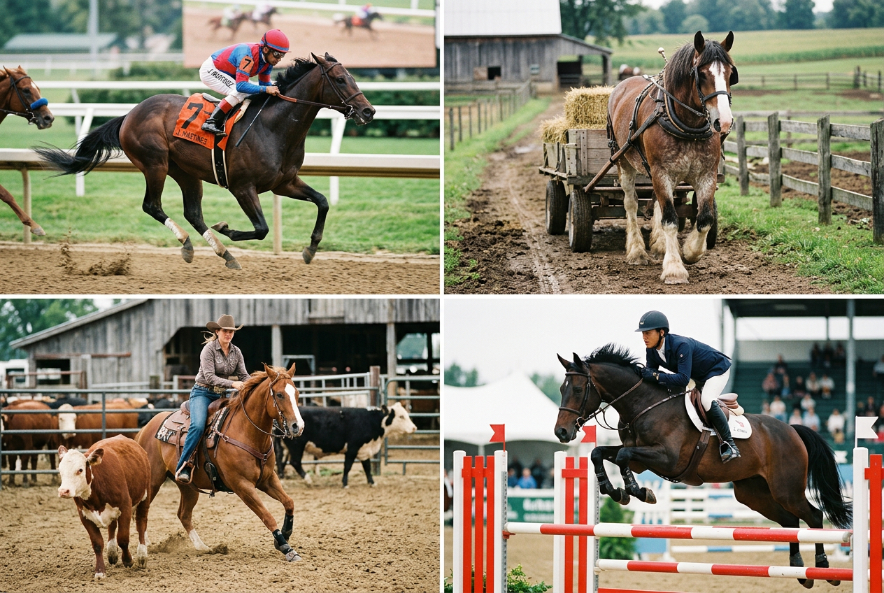 AI models are like horses, trained to do different jobs and being fed different diets